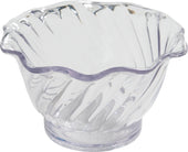 Dinex® BOWL PLASTIC DESSERT SWIRL CLEAR 5 OZ