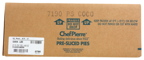Pie Coconut Cream 8 Slice 10