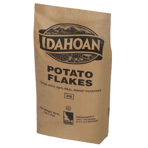 Idahoan Flakes Potato -- 40 Pound