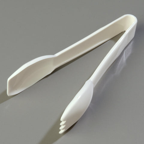 Carlisle TONG SALAD PLASTIC WHITE 6
