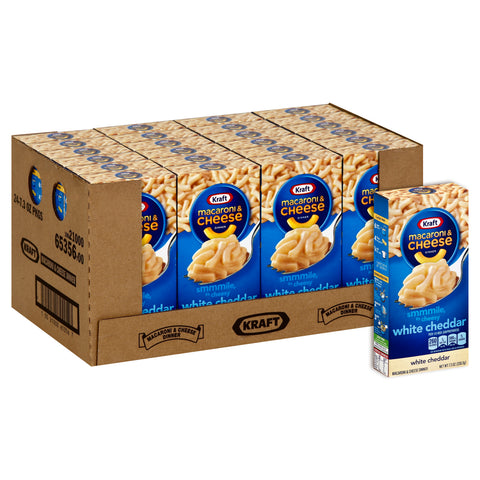 Kraft MACARONI & CHEESE WHITE CHEDDAR 468991