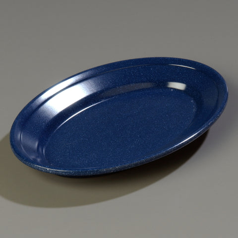 Dallas Ware® PLATTER OVAL MELAMINE CAFE BLUE 9.25X6.25