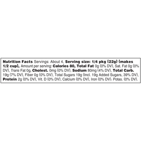 Jello Raspberry Gelatin, 3 Ounce -- 24 Case