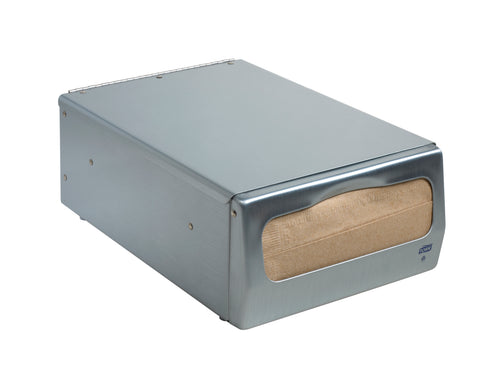 Tork Minifold™ DISPENSER NAPKIN CABINET BRUSHED STEEL