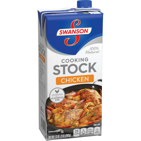 Swanson Chicken Cooking Stock, 32 Ounce -- 12 per case.