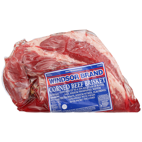 Mohawk CORNED BEEF BRISKET RUBBED SOLUTION ADDED 38% RAW REF UNSLICED