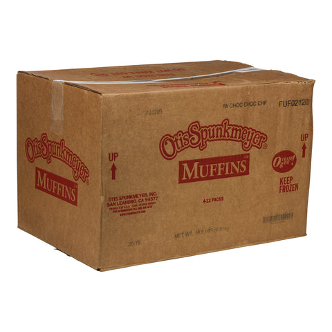 Otis Spunkmeyer Delicious Essentials Chocolate Chocolate Chip Muffin, 6.5 Ounce -- 48 per case.
