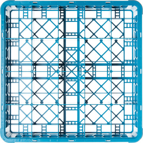 Carlisle RACK CUP TILTED OPTICLEAN™ 20-COMPARTMENT CARLISLE BLUE