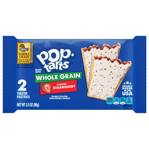 Pastry Pop-tarts® Made W/ Whole Grain Frosted Strawberry