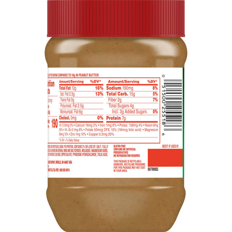 Jif Creamy Peanut Butter, 16 Ounce -- 12 per case.