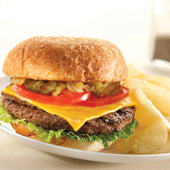 Tenderbroil® BEEF PATTIE FLAME GRILLED FC 3 OZ 10000006214