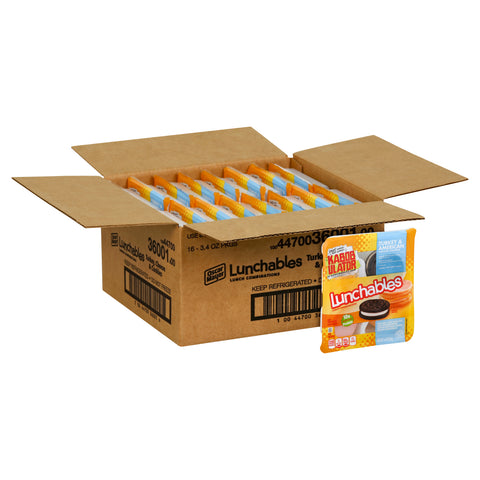 Lunchables LUNCHABLE TURKEY CHEDDAR CHEESE