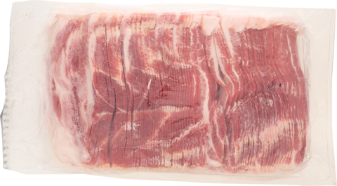 Corn King® BACON 10/14 CT NATURAL HICKORY SMOKED HOME STYLE THICK SLICED GAS FLUSHED 12091320192