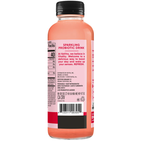 Kevita DRINK ORANGE STRAWBERRY/ACAI/COCONUT SPARKLING