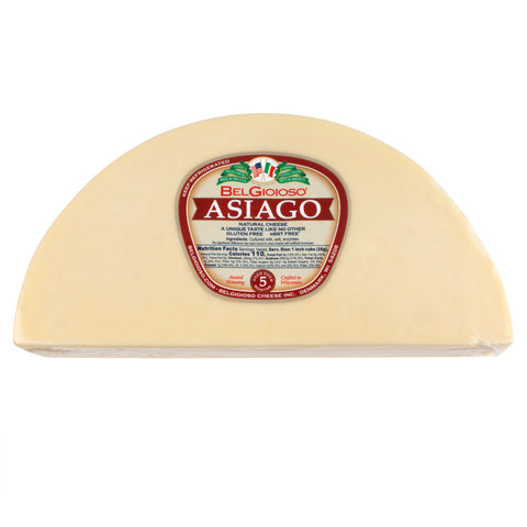 Belgioioso CHEESE ASIAGO QUARTER WHEEL