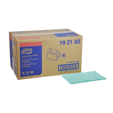Tork® WIPER TOWEL GREEN 1-PLY 11.5X21