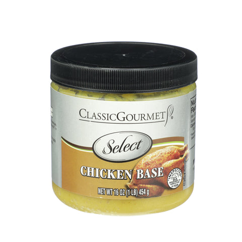 Classic Gourmet Select Chicken Base, 1 Pound -- 12 per case.