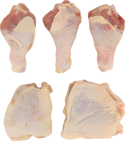 Tyson® CHICKEN DRUMSTICK & THIGH W/ BACK SEASONED 14% 10161590928