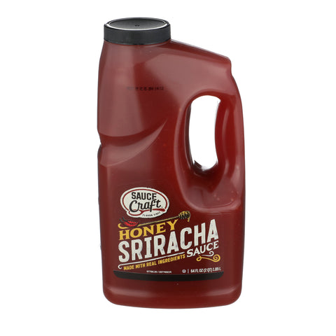 Sauce Craft Honey Sriracha Sauce, 0.5 Gallon -- 4 per case.