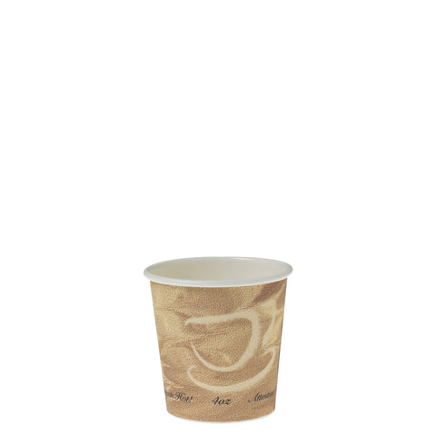 Solo Mistique® CUP PAPER HOT SINGLE SIDED POLY 4 OZ