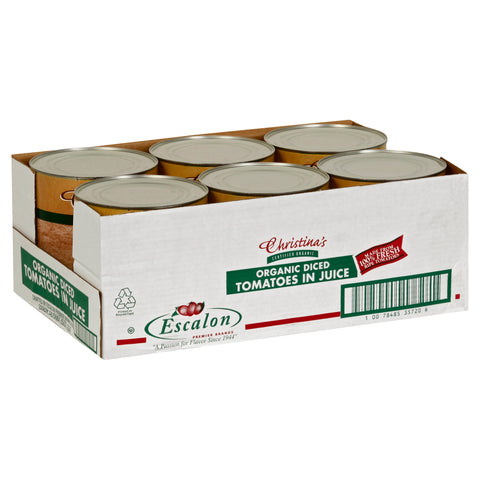 Christina’s™ Certified Organic TOMATO DICED IN JUICE ORGANIC 7848535720/78002621