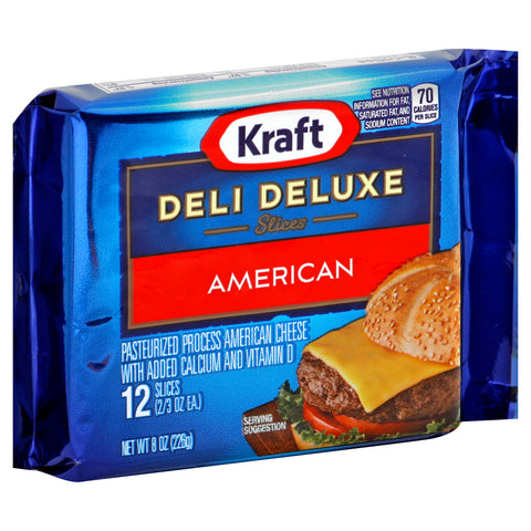 Kraft CHEESE DELI DELUXE AMERICAN