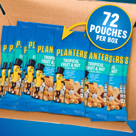 Planters TRAIL MIX TROPICAL FRUIT & NUT