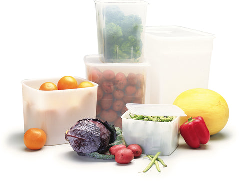 Carlisle CONTAINER FOOD PLASTIC RECTANGLE CLEAR