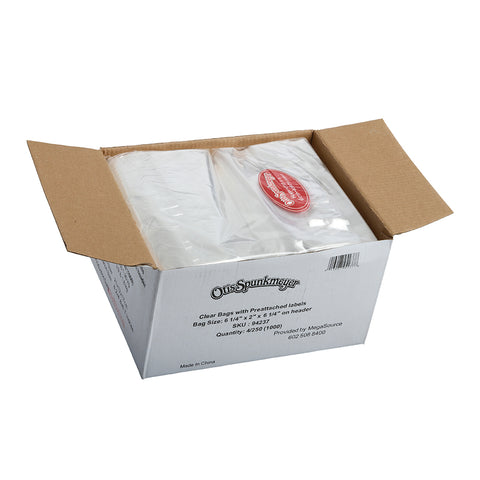 La Brea Bakery® BAG COOKIE CLEAR W/ LABEL