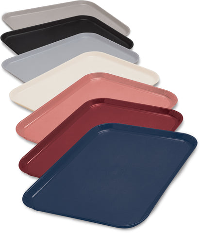 Tray Flat Serving Fiberglass Midnight Blue 15x20