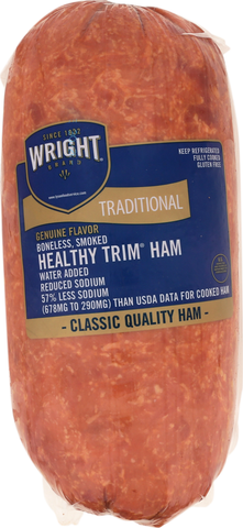 Wright® Brand HAM BONELESS HEALTHLY TRIM® REDUCED SODIUM BUFFET STYLE WA 10542660616