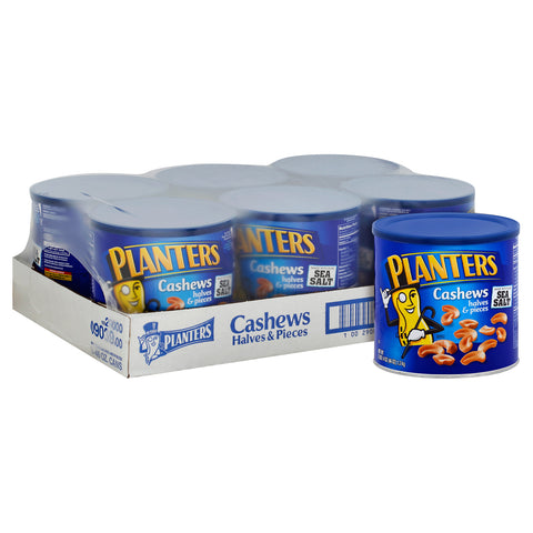 Planters CASHEW HALVES & PIECES SALTED