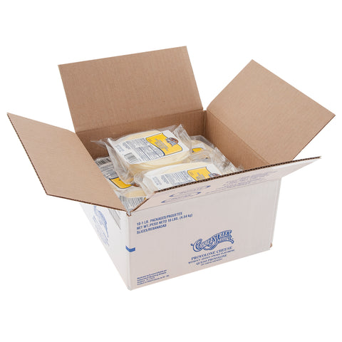 Cobblestreet Market™ CHEESE PROVOLONE NON-SMOKED SLICED 1 OZ