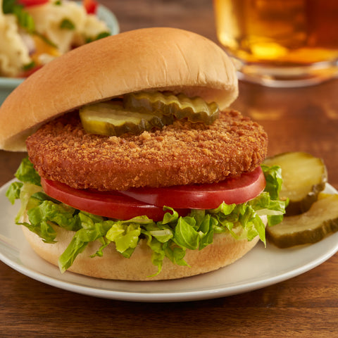 Morningstar Farms Poultry Original Chicken Patties, 10 Ounce -- 8 per case.