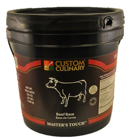 Custom Culinary Beef Base, No Msg Added, 20 Pound Pail