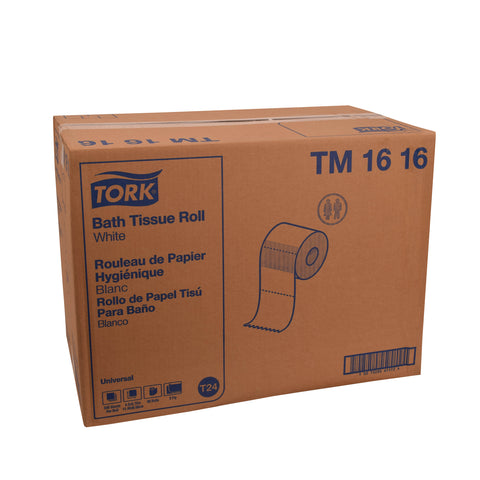 Tork Universal TISSUE BATH ROLL WHITE 2-PLY 3.8X4.5