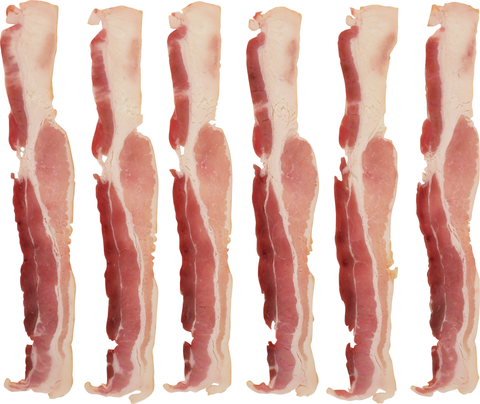 Wright® Brand BACON 14/18 CT SHINGLE NATURAL SMOKED HARDWOOD 14011130616