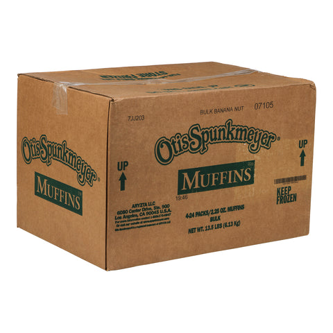 Otis Spunkmeyer Delicious Essentials Banana Nut Muffin, 2.25 Ounce -- 96 per case.