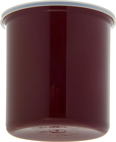Carlisle CROCK POLY-TUF™ W/ LID BROWN 2.7 QT
