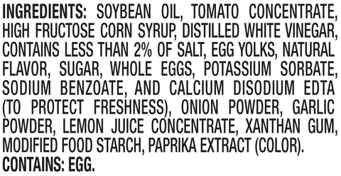 Mayonnaise Style Sauce Mayochup Upside Down Bottle
