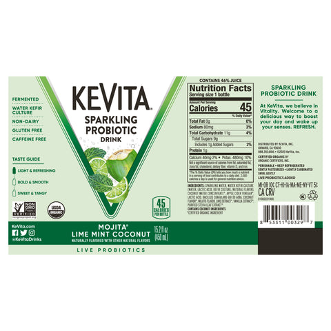 Kevita JUICE LIME MINT COCONUT