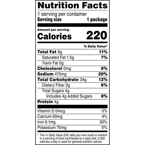 Snack Mix Baked Cheddar Lss