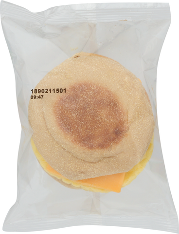 Advancepierre™ SANDWICH EGG & CHEESE ON A WHOLE GRAIN ENGLISH MUFFIN CN 3.3 OZ 10000068243
