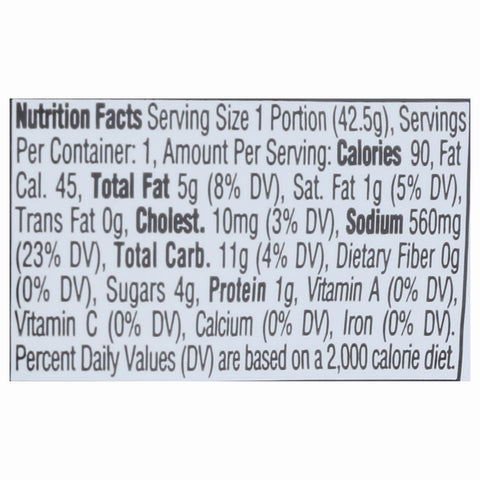Dressing Ranch Light Original Single Serve Packet