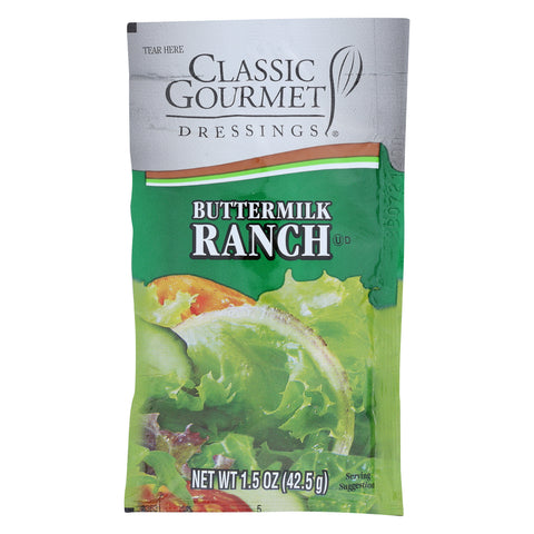 Classic Gourmet Select DRESSING RANCH BUTTERMILK SINGLE SERVE PACKET