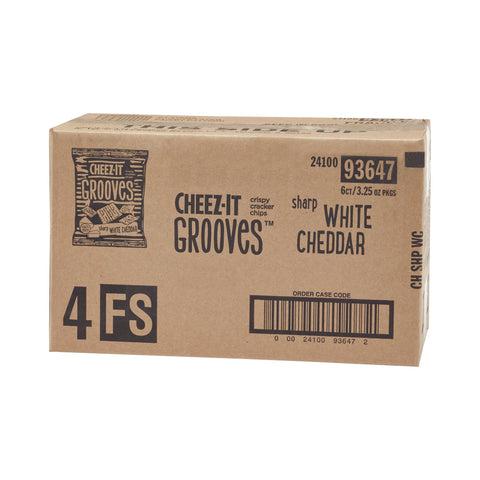 Cracker Grooves Sharp White Cheddar