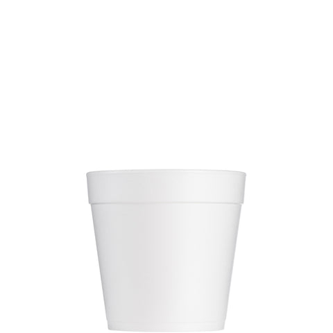 Dart Food Containers, Foam, 32oz, White, 25/Bag, 20 Bags/Carton