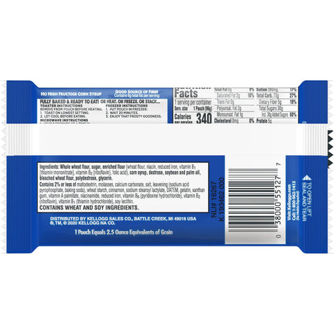 Pastry Pop-tarts® Made W/ Whole Grain Frosted Cinnamon