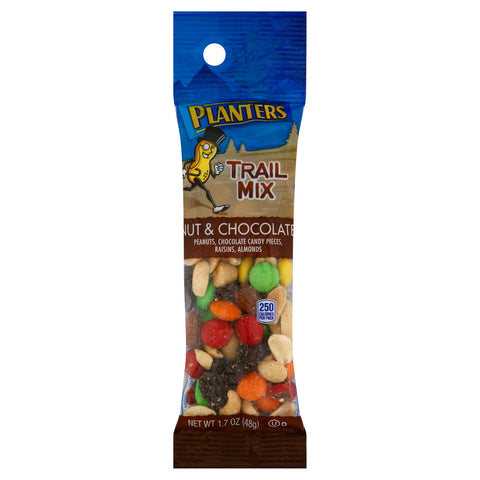 Snack Trail Mix Planters Tube Chocolate