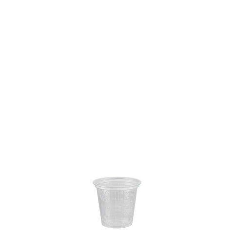 Dart Solo Plastic Clear Medical and Dental Cup, 1 Ounce -- 5000 per case